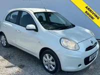 Used Nissan Micra Acenta 98 HP (72 kW) 2012 White Hatchback