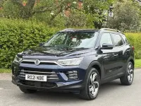Used SsangYong Korando 163 HP (119 kW) 2021 Blue Estate