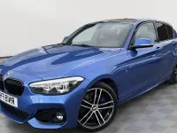 Used BMW 118 Efficient Dynamics 136 HP (100 kW) 2019 Blue Hatchback
