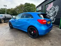 Used Mercedes A180 109 HP (80 kW) 2014 Blue Hatchback