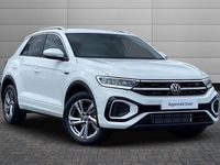 New VW T-Roc R-line 150 HP (110 kW) 2025 Pure white SUV
