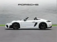 Used Porsche 718 493 HP (362 kW) 2024 White Cabriolet