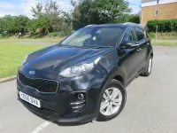 Used Kia Sportage 136 HP (100 kW) 2017 Black SUV