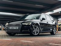 Used Audi A4 S-Line 190 HP (139 kW) 2016 Black Estate
