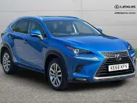 Used Lexus NX300h Luxury Line 194 HP (142 kW) 2018 Blue SUV