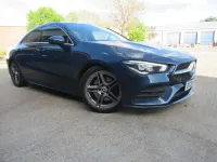 Used Mercedes CLA200 AMG line 2020 Blue Coupe