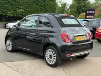 Used Fiat 500C Dolcevita 70 HP (51 kW) 2022 Black Cabriolet