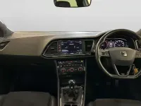 Used Seat Leon Black Edition 150 HP (110 kW) 2020 White Hatchback