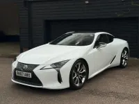 Used Lexus LC 500 Sport Line 2017 White Coupe