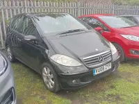 Used Mercedes A150 Classic 95 HP (69 kW) 2008 Black Hatchback