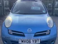 Used Nissan Micra 79 HP (58 kW) 2006 Blue Hatchback