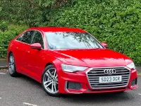 Used Audi A6 S-Line 299 HP (219 kW) 2023 Red Sedan