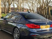 Used BMW 520 M Sport 190 HP (139 kW) 2018 Blue Sedan