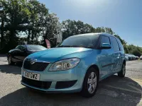 Used Skoda Roomster SE 105 HP (77 kW) 2011 Blue MPV