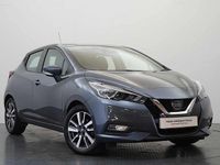 Used Nissan Micra Acenta 88 HP (64 kW) 2018 Grey Hatchback