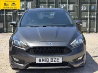 Used Ford Focus ST-Line 125 HP (91 kW) 2018 Grey Hatchback
