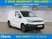 Used Citroën e-Berlingo PureTech 110 HP (80 kW) 2020 White Van