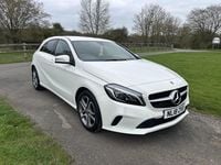 Used Mercedes A160 Sport Edition 102 HP (75 kW) 2018 White Hatchback