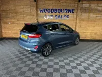 Used Ford Fiesta ST-Line 123 HP (90 kW) 2023 Blue Hatchback