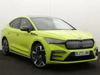 Used Skoda Enyaq iV vRS 219 kW (299 HP) 2023 Green SUV