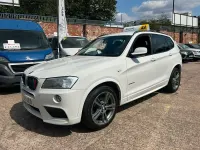 Used BMW X3 M Sport 184 HP (135 kW) 2013 White SUV