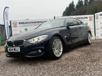 Used BMW 420 Luxury Line 184 HP (135 kW) 2014 Blue Coupe