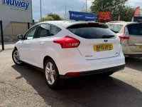 Used Ford Focus Zetec 2015 White Hatchback