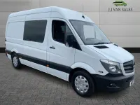 Used Mercedes Sprinter 160 HP (117 kW) 2017 White Van