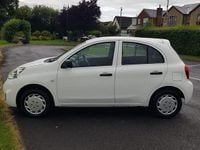 Used Nissan Micra Visia 2013 White Hatchback