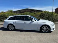 Used Audi A6 S-Line 190 HP (139 kW) 2018 White Estate