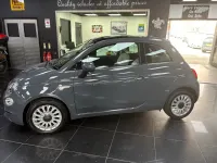 Used Fiat 500 Lounge 69 HP (50 kW) 2018 Grey Hatchback