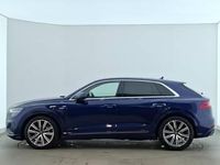 Used Audi Q8 S-Line 286 HP (210 kW) 2020 Blue SUV