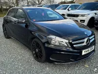 Käytetty Mercedes A200 AMG 134 HP (98 kW) 2015 Musta Viistoperä