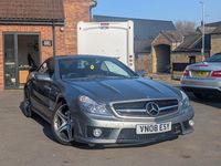 Used Mercedes SL63 AMG 2008 Silver Cabriolet