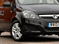 Used Vauxhall Zafira 115 HP (84 kW) 2013 Black MPV