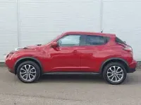 Used Nissan Juke Tekna 117 HP (86 kW) 2017 Red SUV