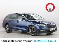 Used Skoda Octavia SE L 204 HP (150 kW) 2022 Blue Estate