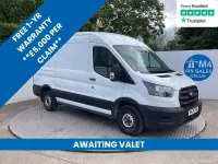 Usado Ford Transit 105 HP (77 kW) 2021 Branco Van