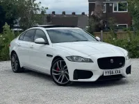 Used Jaguar XF S 300 HP (220 kW) 2016 White Sedan