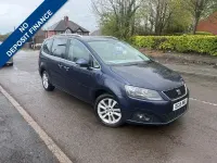Used Seat Alhambra SE 177 HP (130 kW) 2015 Blue MPV