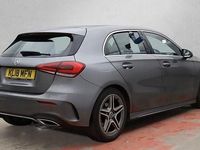 Used Mercedes A180 AMG line 116 HP (85 kW) 2018 Grey Hatchback