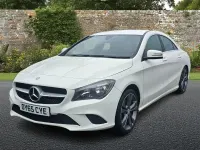 Used Mercedes CLA200 136 HP (100 kW) 2015 White Coupe
