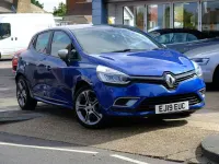 Used Renault Clio GT-Line 89 HP (65 kW) 2019 Blue Hatchback