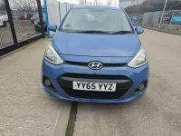 Used Hyundai i10 SE 66 HP (48 kW) 2016 Blue Hatchback