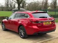 Usado Mazda 6 Inclusive 150 HP (110 kW) 2016 Vermelho Carrinha