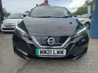 Used Nissan Leaf N-Connecta 110 kW (150 HP) 2021 Black Hatchback