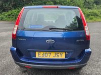 Used Ford Fusion Zetec 79 HP (58 kW) 2007 Blue Hatchback