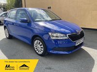Used Skoda Fabia 95 HP (69 kW) 2020 Blue Hatchback