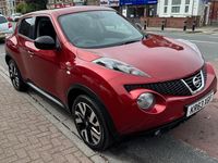 Used Nissan Juke N-TEC 117 HP (86 kW) 2014 Red SUV