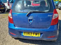Used Hyundai i10 Classic 86 HP (63 kW) 2012 Blue Hatchback